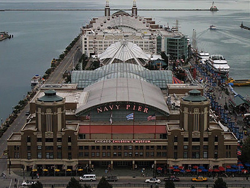 Navy Pier, Chicago (photo by Wikipedia User Banpel)