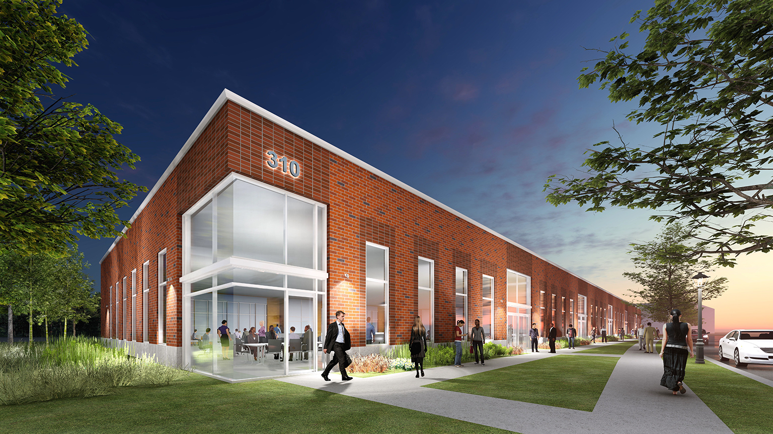 The upcoming 30,000-square-foot building will offer office, research and development and light manufacturing spaces.