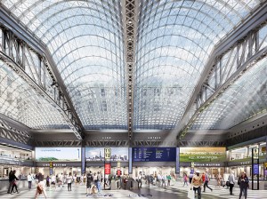 Penn Station, Moynihan Train Hall, New York City