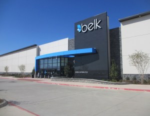 Belk's new storefront