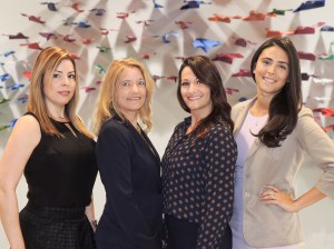Ana Barcelo, Love Levy, Erin Efstathion and Ali Brody