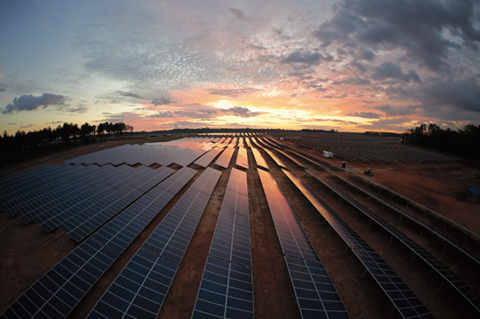 Clarke County Solar, a 10-megawatt solar power facility in Clarke County, Va.