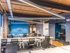 Okta offices at 171 John Street, Toronto