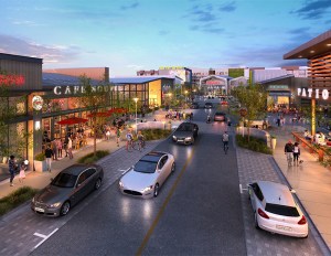 At Dublin, Retail Streetscape