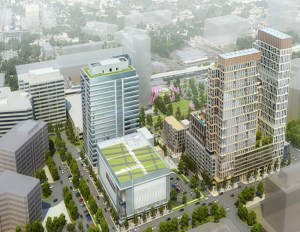 Tysons Corner office and theater rendering