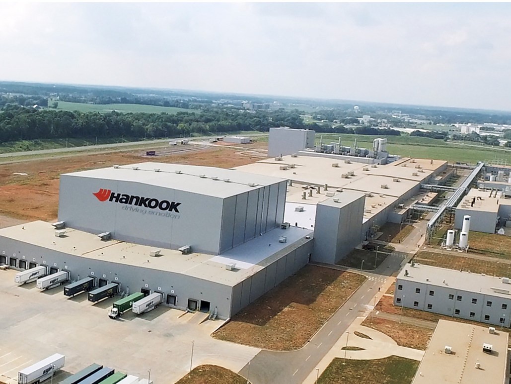 Hankook Tire's plant in Clarksville, Tenn.