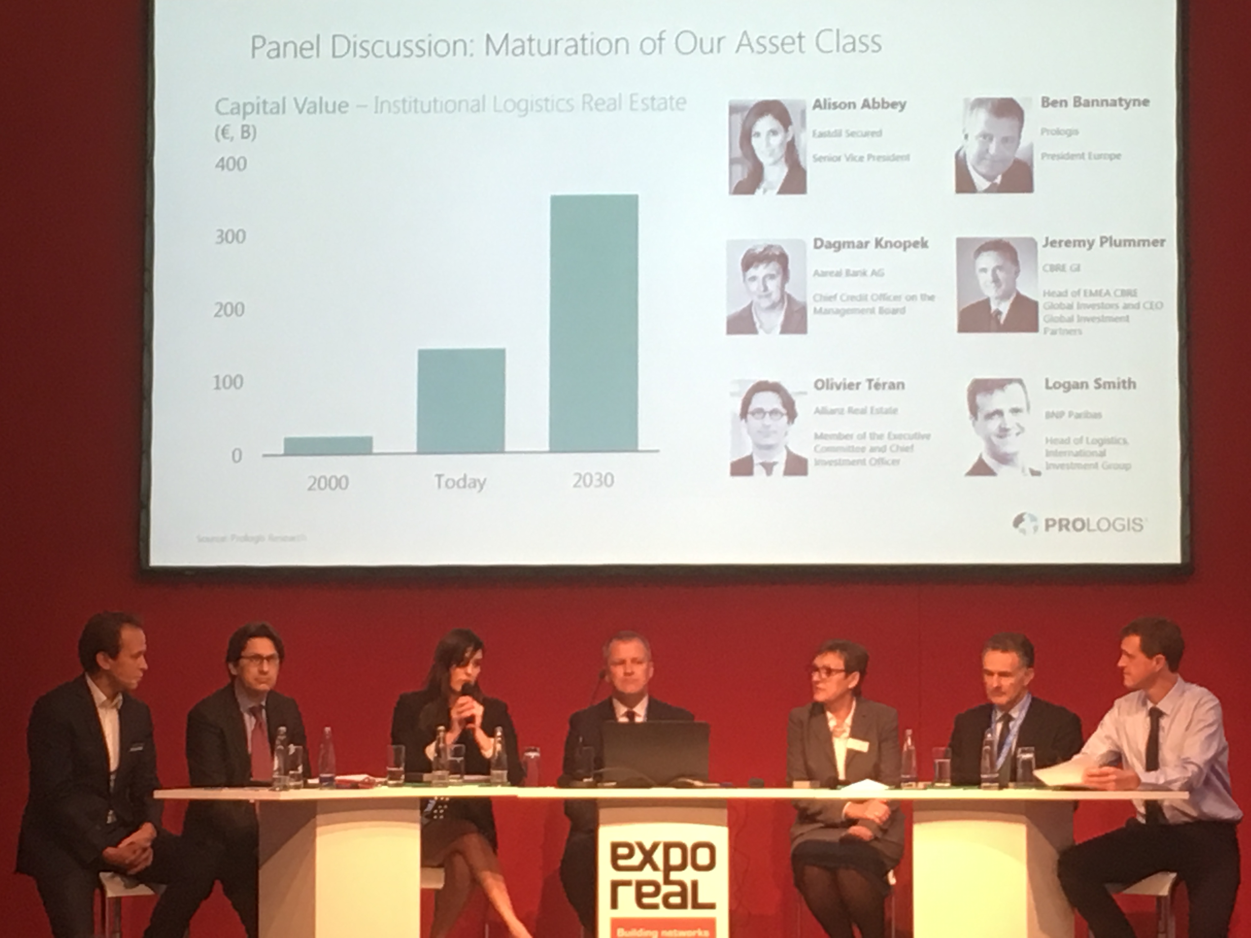 Expo Real 2017 panel: From revolution to evolution: The rise of logistics as an asset class