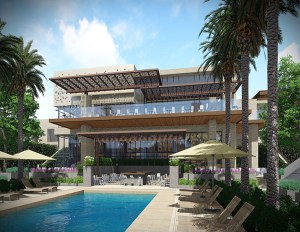 Ritz-Carlton Paradise Valley pool rendering