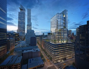 Rendering of Hudson Commons at 441 Ninth Ave.