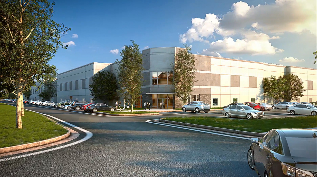 Rendering of Dulles North Industrial Park