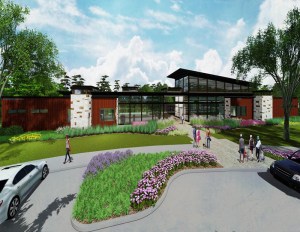 Woodland Hills amenity center rendering