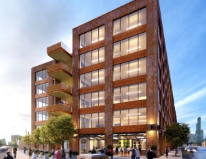 Rendering of T3 Goose Island