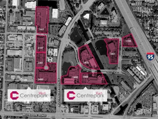 Centrepark Aerial View