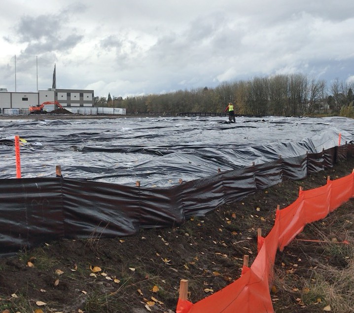 Construction is underway at the Hillsboro facility