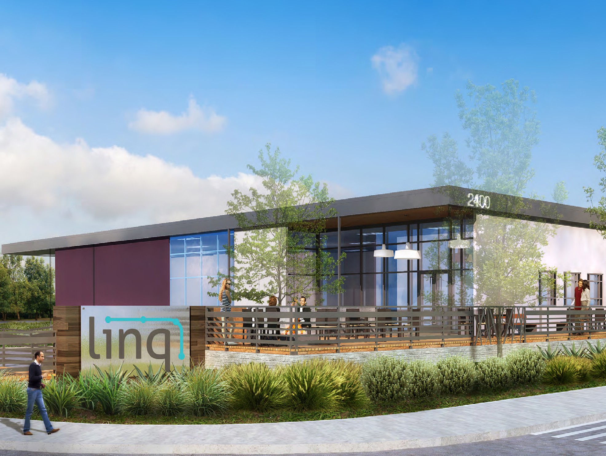 Rendering of LINQ in Redondo Beach, Calif.