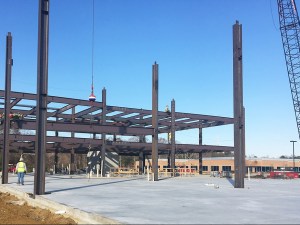 Construction at 187 Harry Truman Parkway in Annapolis