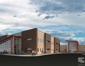 Rendering of the planned expansion at BASIS Flagstaff