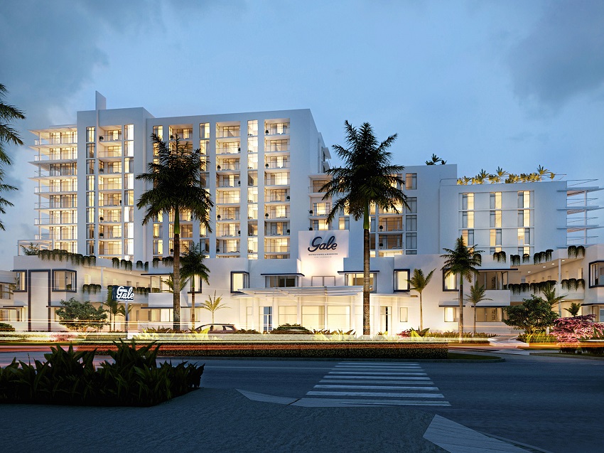Rendering of The Gale Boutique Hotel in Fort Lauderdale, Fla.