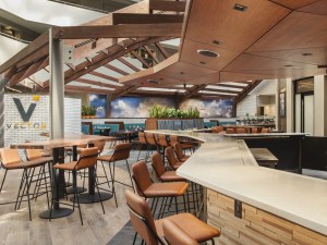 Vector, the newly-designed bar at Sheraton Suites Philadelphia Airport