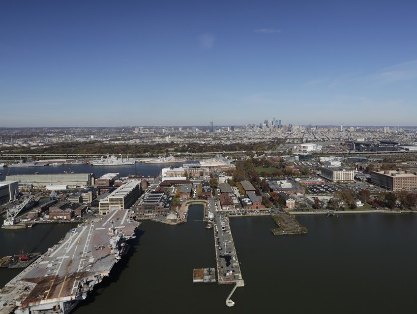 The Navy Yard, Philadelphias 7.5 million-square-foot mixed-use development on the Delaware River
