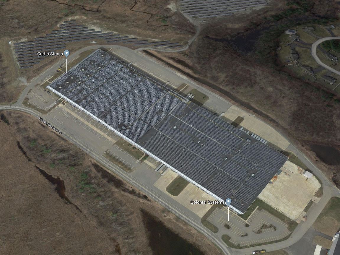 Aerial view of 1 Distribution Center Circle