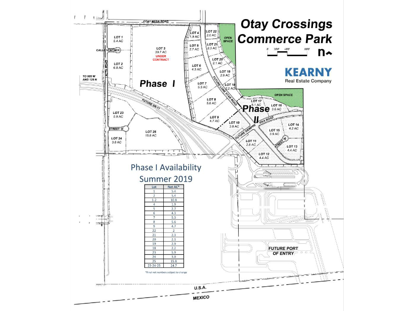 Otay Crossings Commerce Park in Otay Mesa, Calif.