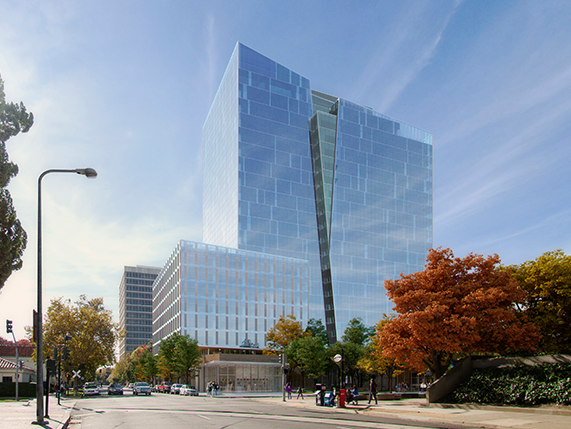 Rendering of California Department of Natural Resources headquarters in Sacramento, Calif.