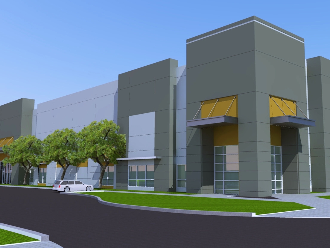 Rendering of East Davie Commerce Center