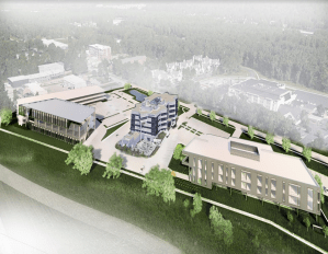 Rendering of the Convergent Campus, Westlake, Ohio