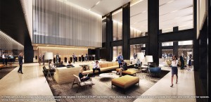 In February 2018, Chicago’s Willis Tower became the largest ENERGY STAR-certified office building. Equity Office plans to upgrade the lobby and other interior spaces. (Willis Tower rendering courtesy of Equity Office)