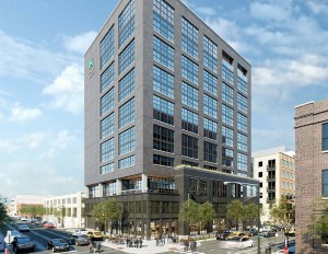 Hyatt House hotel at 105 N. May St. in Chicago