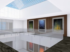 The Landing - fourth floor rendering