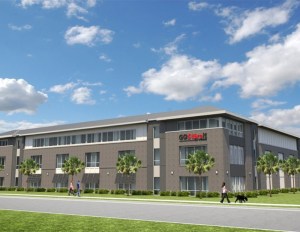 Rendering of the new Go Store It facility in Mt Pleasant, S.C.