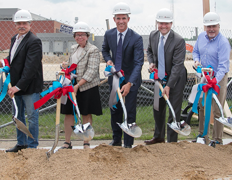 Exact Sciences HQ, Innovation One groundbreaking, University Research Park, Madison, Wisc.
