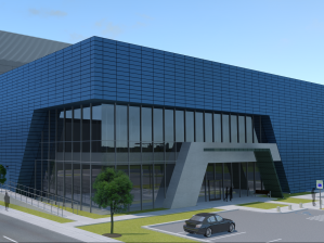 Rendering of Aligned's Ashburn facility
