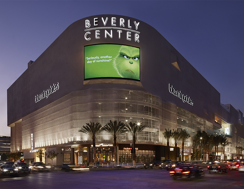 A mall in the midst of a makeover