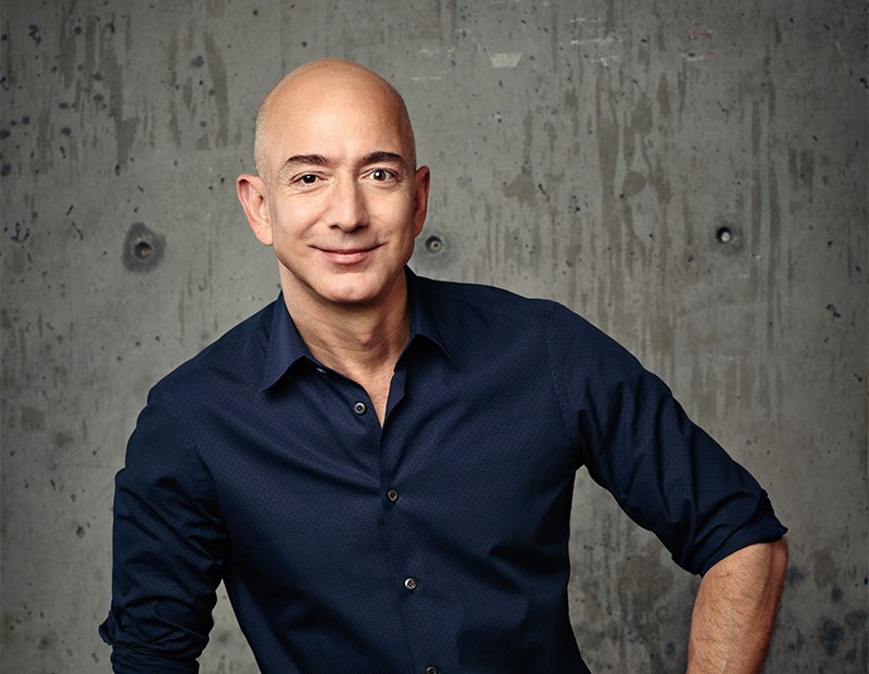 Jeff Bezos, founder & CEO of Amazon