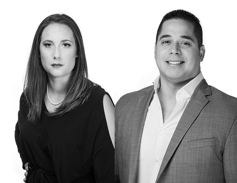 (Left to right) Katie Fernandez-Espinosa, Rafael Romero