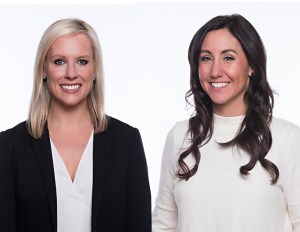 (Left to right) Lindsay Stafford, Margot Bizon