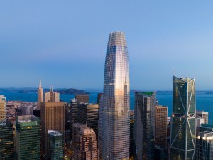 Boston Properties’ LEED Platinum Salesforce Tower in San Francisco is currently the highest LEED-rated skyscraper in California.