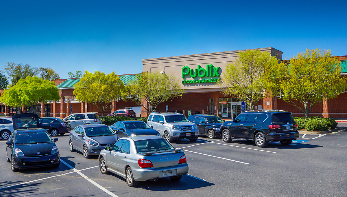 Located in Alpharetta, Ga., Bethany Village is anchored by Publix. Additional tenants of the 81,674-square-foot property include Marco’s Pizza, Subway, SuperCuts and Workout Anytime.