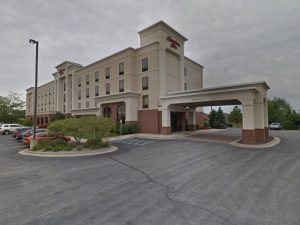 Hampton Inn Indianapolis. Image via Google Street View