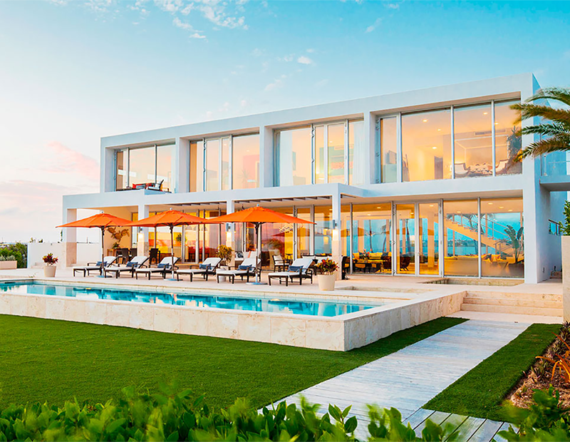 A villa for rent in Champagne Shores, Anguilla, through Marriott's new home-sharing business.