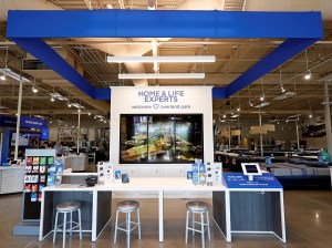 Retailers and investors are focusing on smaller stores with higher revenue-per-square-foot targets. Sears Home & Life stores feature smaller formats and specialize in appliances and mattresses. Photo courtesy of Sears Holdings