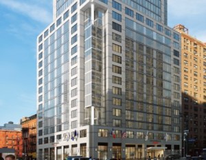 Courtyard by Marriott Hudson Yards. Image courtesy of Mack Real Estate Credit Strategies