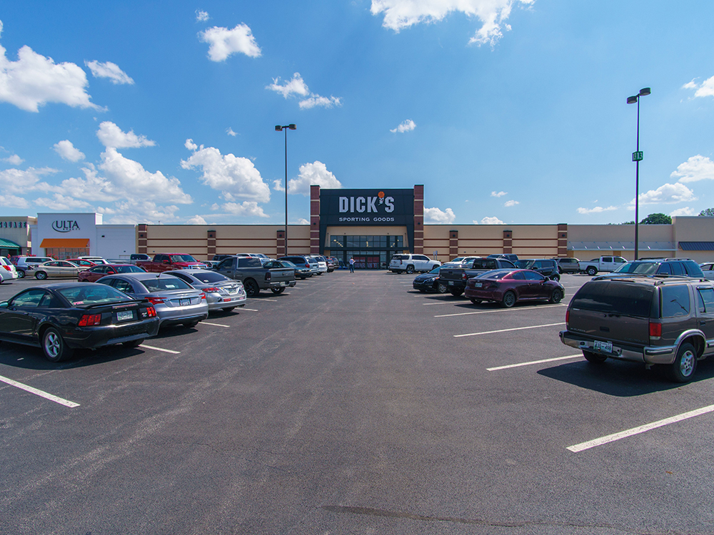 Dick’s Sporting Goods and Ulta at College Square Mall (Morristown, TN) replaced a JC Penney, per Ziff. Photo courtesy of Time Equities
