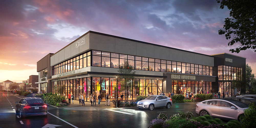 West Elm, Anthropologie and Urban Outfitters will take possession of the first-floor space of the former Macy’s next year, and the second floor will be office space. Photo courtesy of JLL