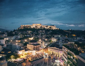 Athens skyline