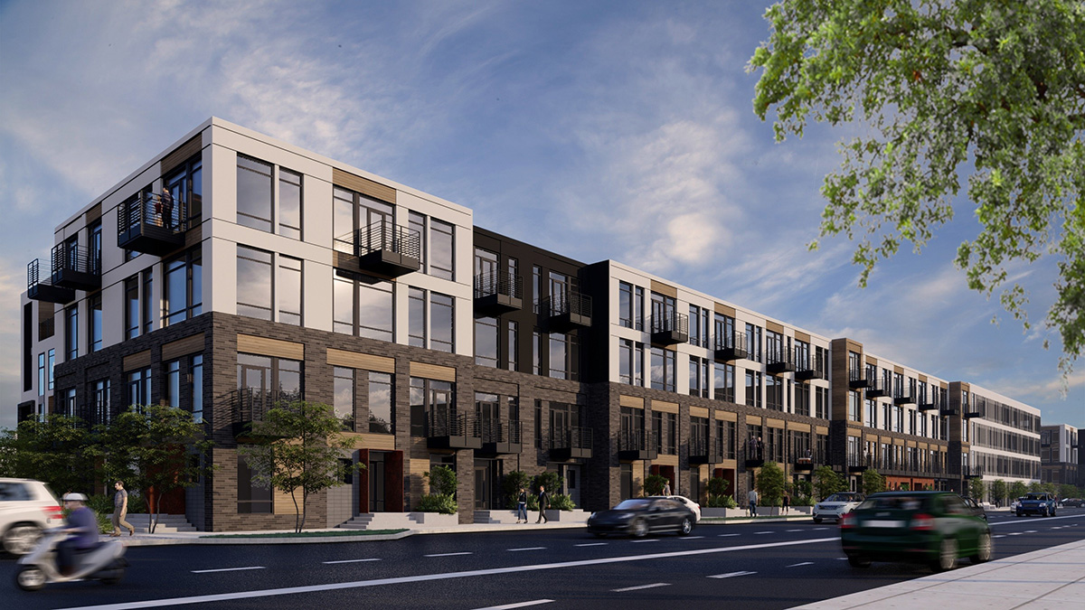Singapore’s CapitaLand, which reported high occupancy at its existing multifamily portfolio in the U.S., launched a new venture in December to build apartments with an Austin, Texas-based partner, starting with a 341-unit suburban project. Rendering courtesy of CapitaLand