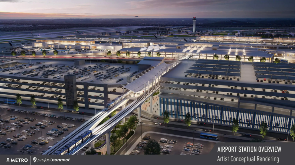 Project Connect's expansion to the airport